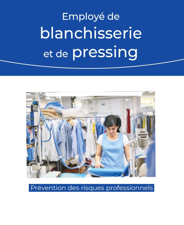 Employé de blanchisserie et de pressing